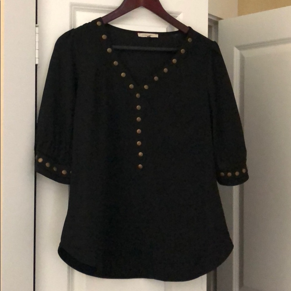 Light weight black blouse
